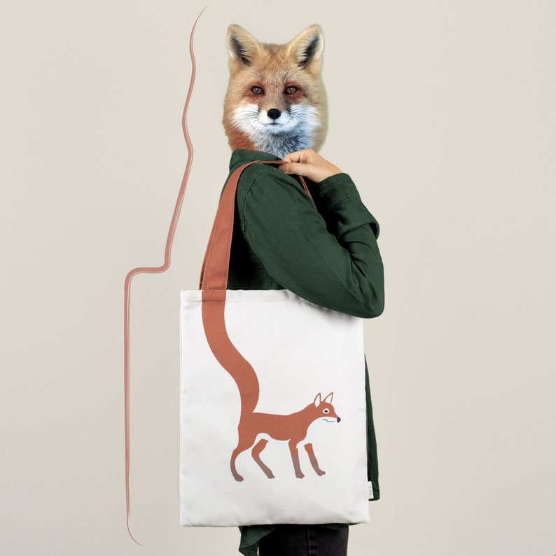 Fox Tote Bag zdjęcie 5