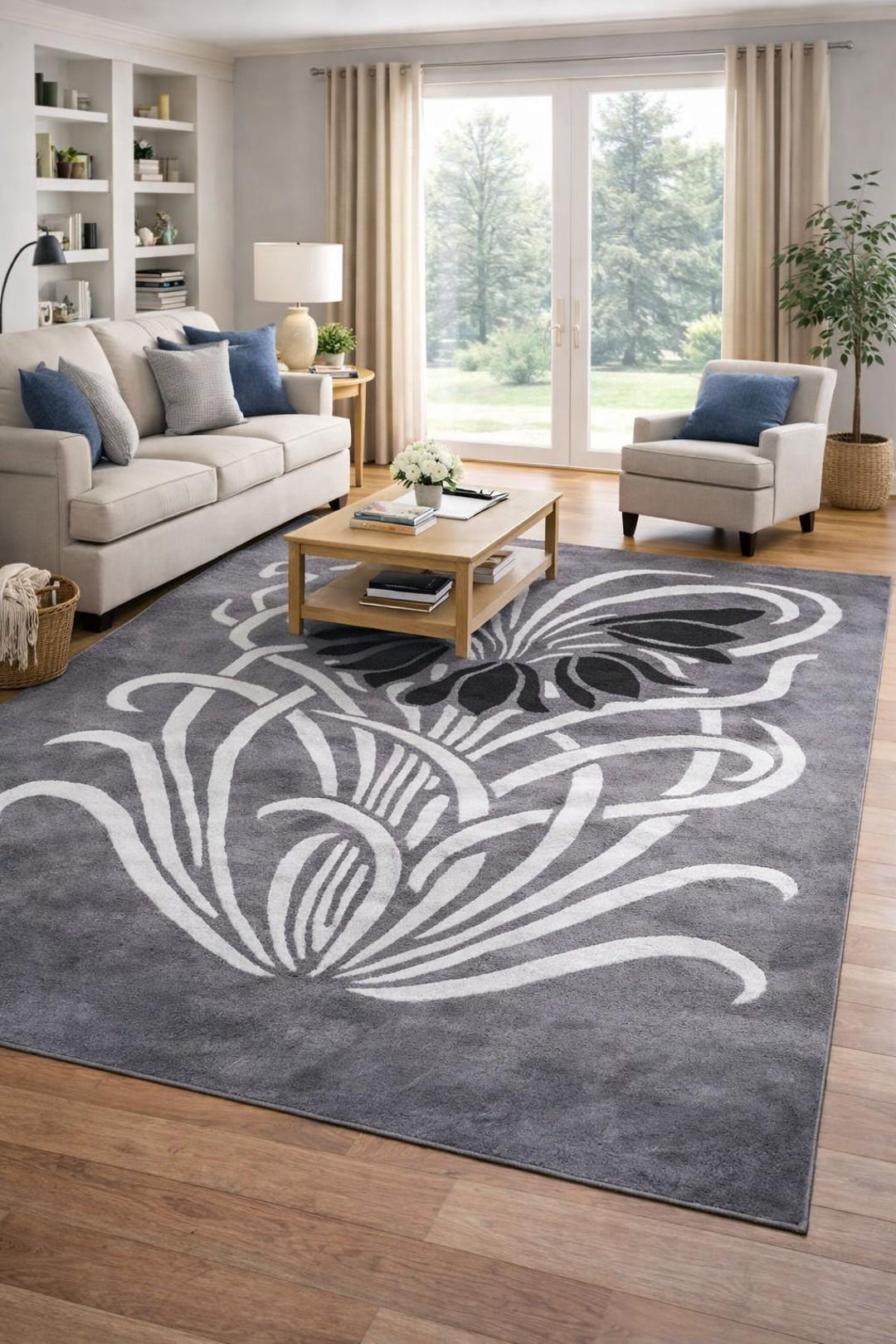 Customized Fine Rugs Hand Tufted Luxury Rug - Custom Designs - Etsy