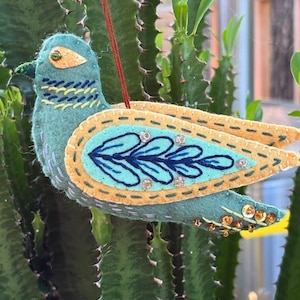 Turtle Dove Ornament- 12 days of Christmas