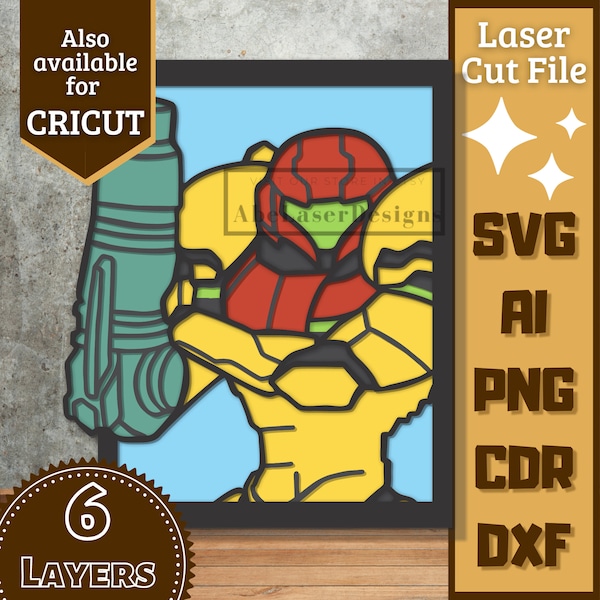 Metroid Svg - Etsy