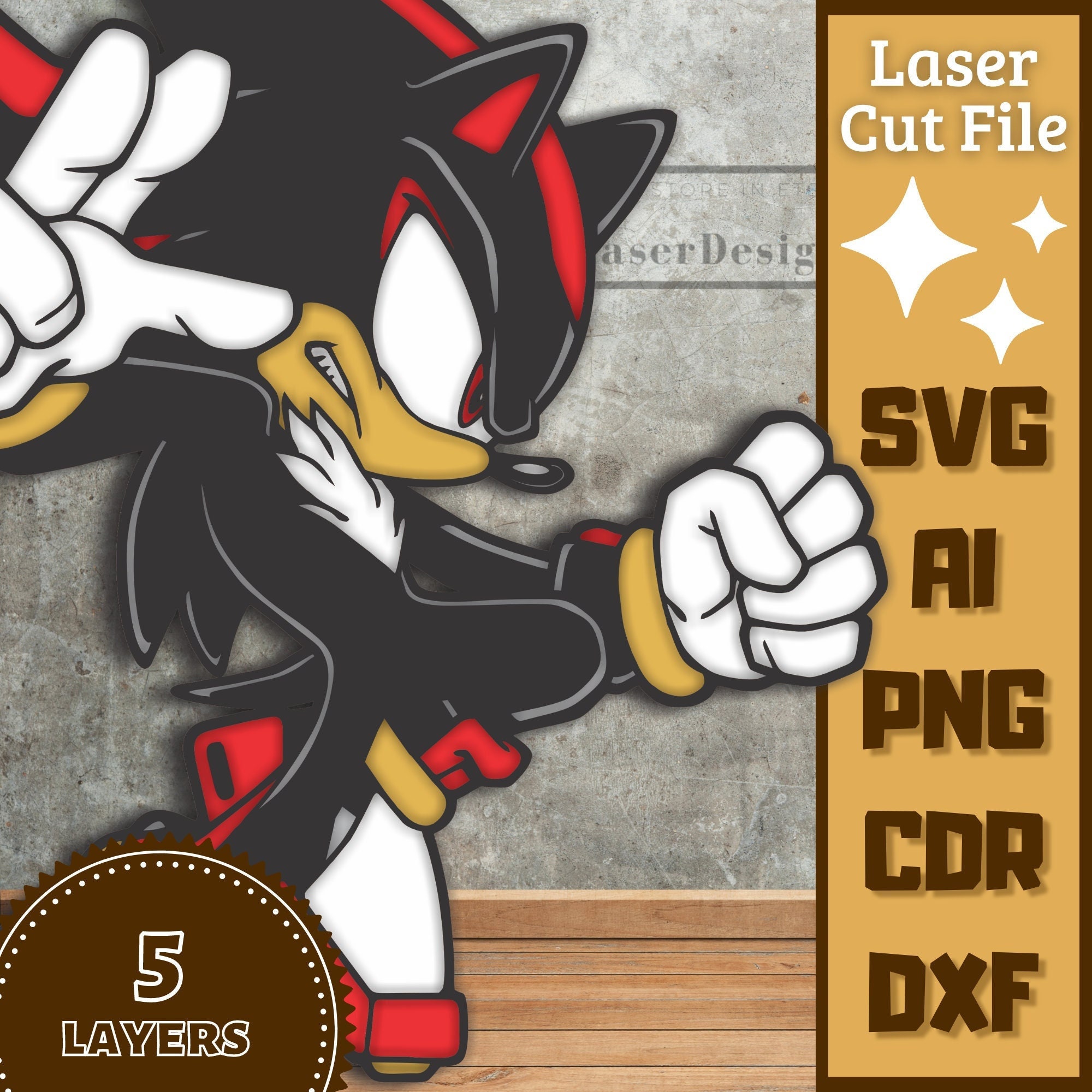 Download Sonic Toy Figurine Adventure Shadow The Hedgehog HQ PNG Image