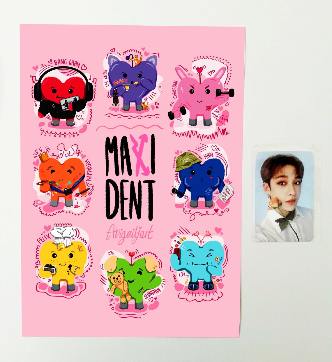 Stray Kids Maxident Inspired A4 Prints - Etsy