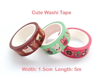 Illustrated Washi Tape - Skzbits, Chinatown Food, Abigailjart Core
