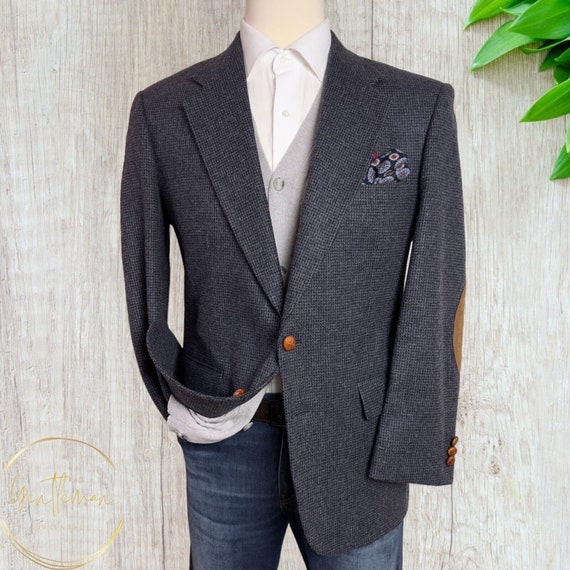 Vintage STAFFORD Mens Blazer Sport Coat Two Butto… - image 1