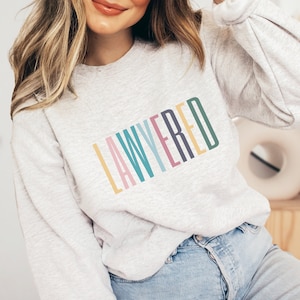 Lawyer Sweater Gift for Female Lawyer Gift for Lawyer Law Student Gift Future Lawyer Gift Graduation Gift New Lawyer Gift Grad Gift