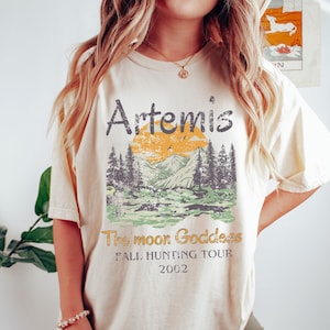 Kamp Halfbloed Shirt Percy Shirt Griekse goden Artemis de maangodin Tee Hunters TShirt Helden van Olympus Hunters of Artemis Griekse mythologie