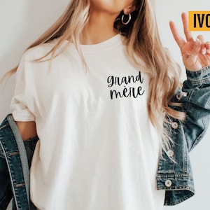 Grand tee shirt femme hot sale