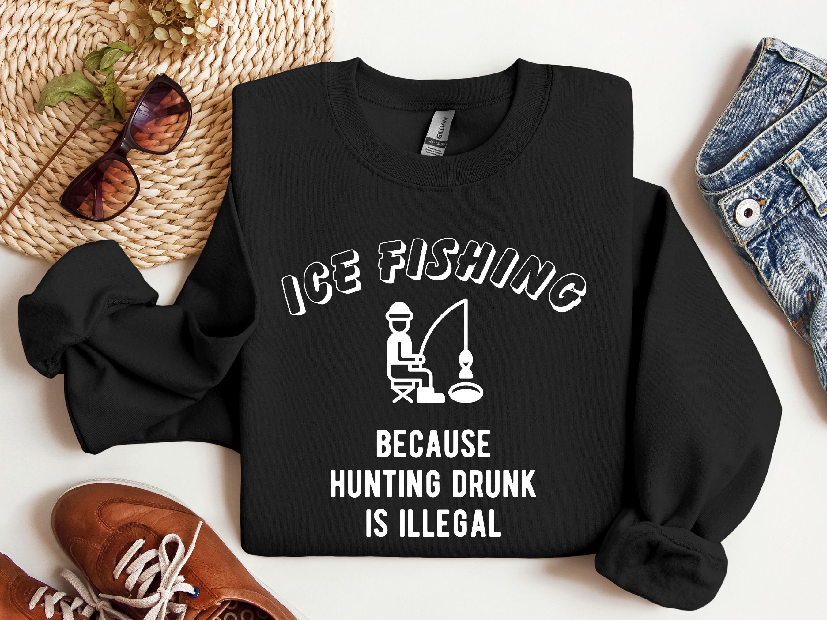 Ice 2025 fishing sweatshirts