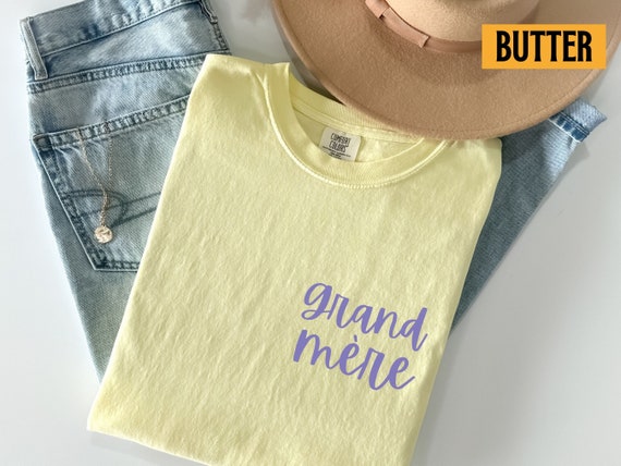 Comfort Colors Future Mamie Annonce Grossesse Mamie Tshirt Annonce