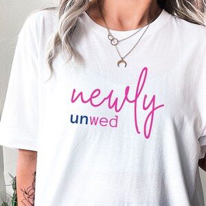 Scheidungs-Shirt Frisch unverheiratetes T-Shirt für Scheidungs-Party-Geschenke für ihre Scheidungs-Feier-T-Shirts glückliche Scheidungs-Shirts