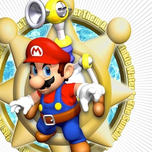 Super Mario Sunshine: 25 Year Edition Poster
