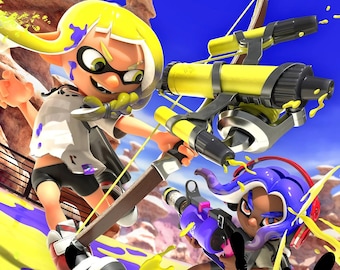 Splatoons 3 Poster