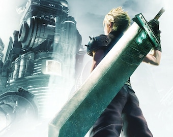 Final Fantasy VII (7) Remake Poster - Etsy