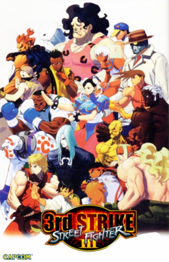 Street Fighter III: 3rd Strike Poster #3 - Etsy Canada