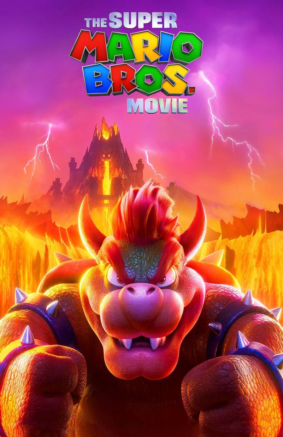 Super Mario Movie Bowser Poster Etsy