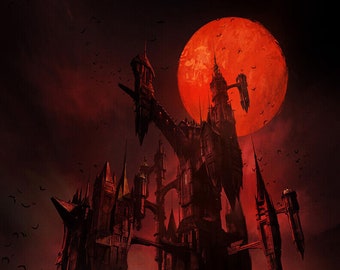 Dracula Castle Poster