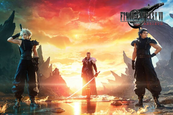 Final Fantasy VII Rebirth Poster (L) - Etsy