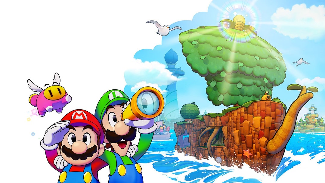 Mario and Luigi Brothership Poster - Etsy