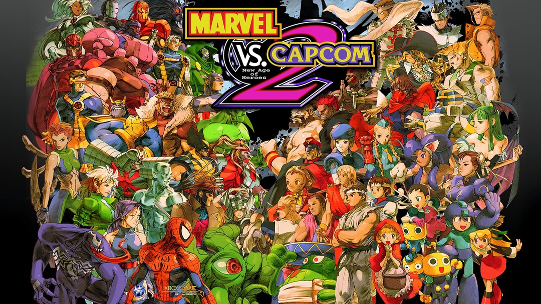 NAOMI MARVELvsCAPCOM2 マーヴルvsカプコン2 B1ポスター