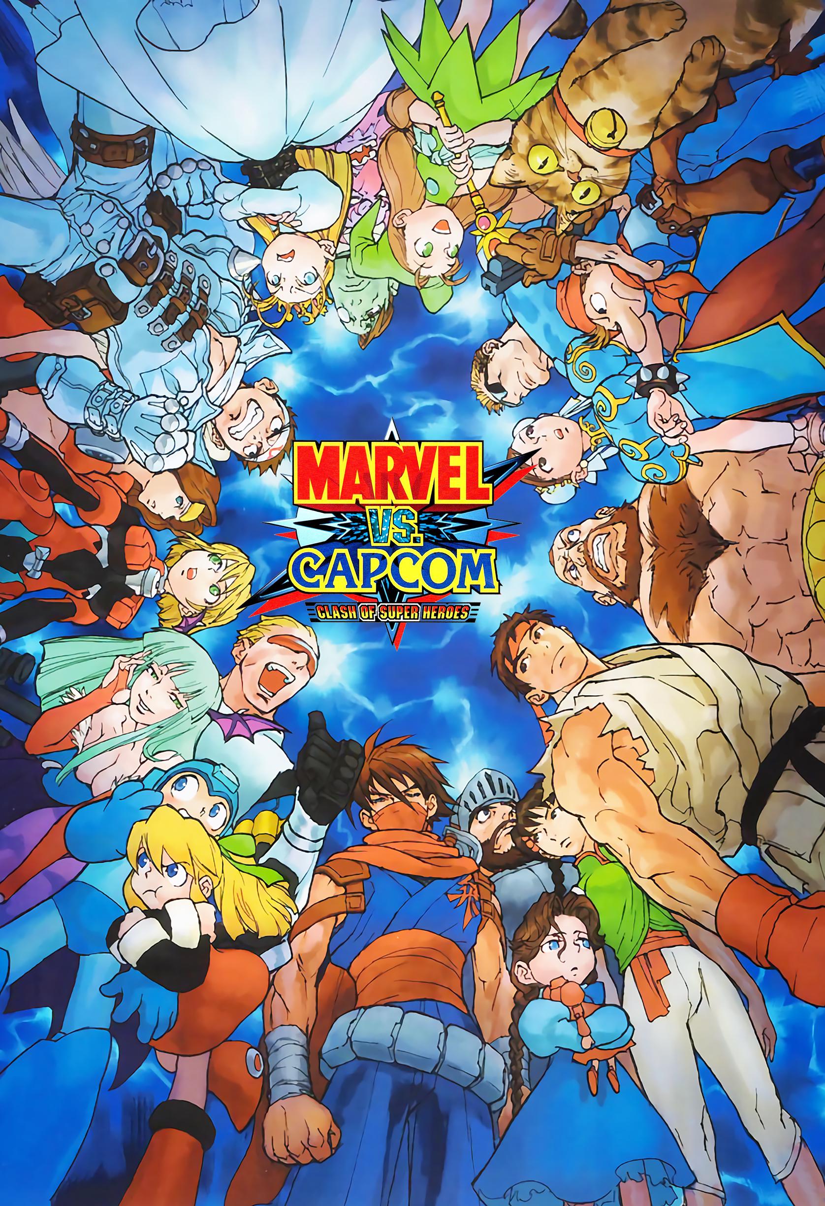 Marvel Vs. Capcom: Clash of Super Heroes Poster - Etsy Marvel Vs. Capcom: Clash of Super Heroes Poster - Etsy