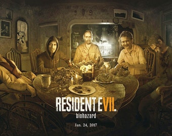 Resident Evil Biohazard Poster