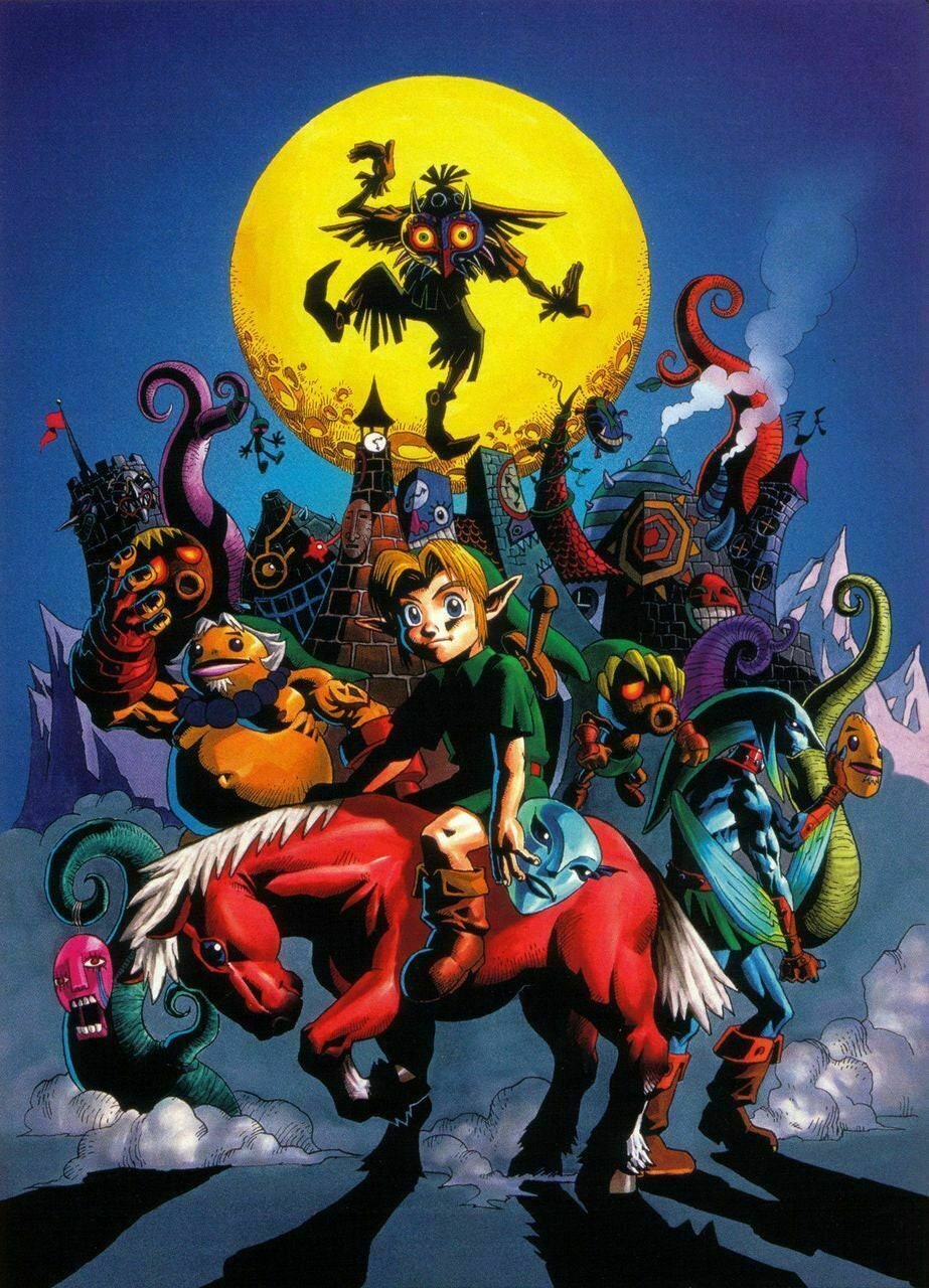 Legend Of Zelda Majoras Mask Wallpaper Legend Of Zelda Majoras Mask Wallpaper