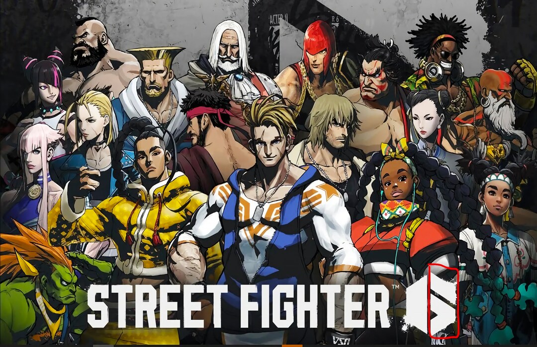 ストリートファイター6  ポスター street fighterⅥ poster il_1080xN.5035948274_e3xq.jpg