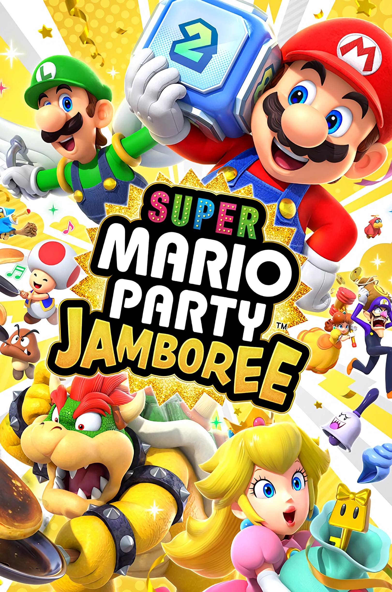 マリオジャンボリーポスター Super Mario Party Jamboree Poster - Etsy