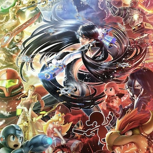 Bayonetta Poster Super Smash Bros.