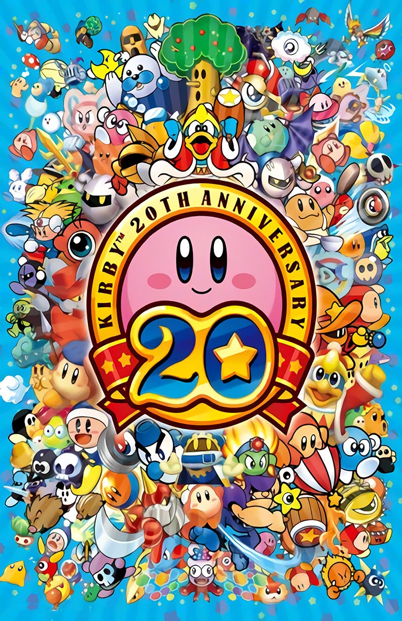 その他 KIRBY 20TH ANNIVERSARY PLAYING CARDS Spade 7 Kirby 20th Anniversary Playing Cards Club Kirby's