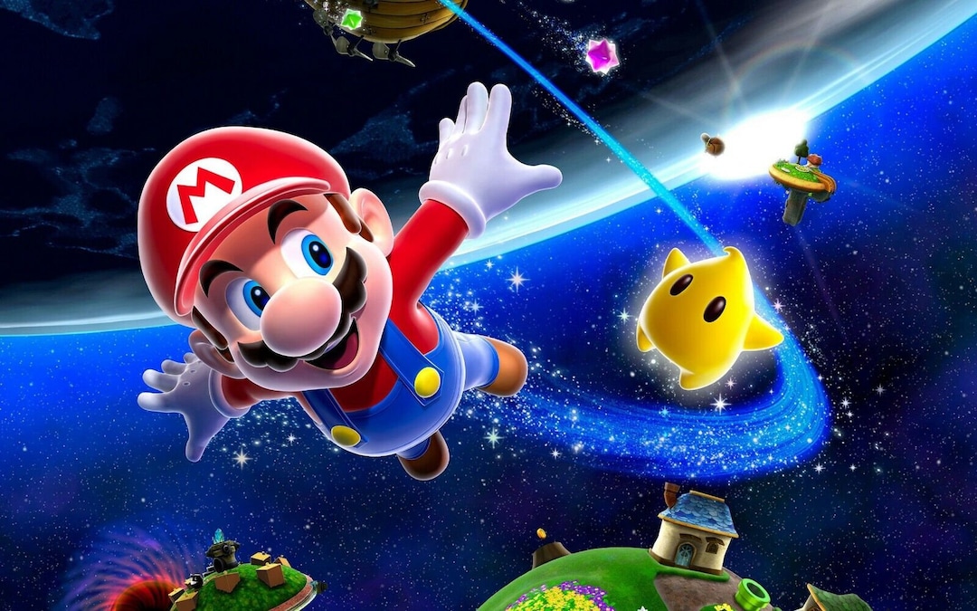Super Mario Galaxy: 25 Year Edition Poster - Etsy 日本
