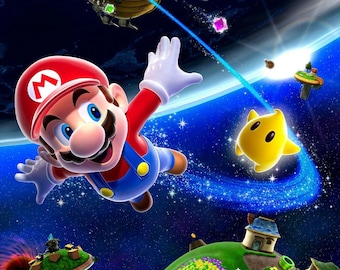 Super Mario Galaxy: 25 Year Edition Poster