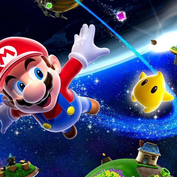 Super Mario Galaxy: 25 Year Edition Poster