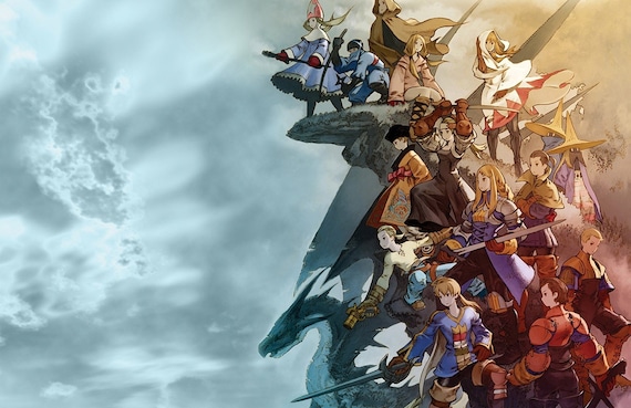 大特価 イラスト Tactics Fantasy Final Poster Etsy - ポスター