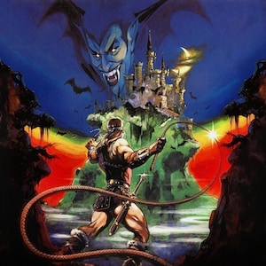 Castlevania Classic NES Poster