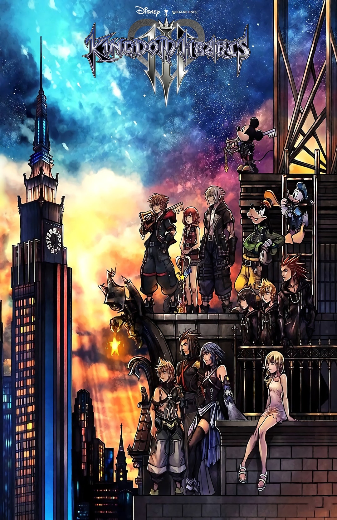 Kingdom Hearts 3 Poster - Etsy 日本