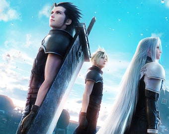 Crisis Core Final Fantasy VII Reunion Poster - Etsy