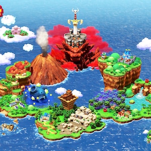 Nouvelle affiche de jeu de rôle Super Mario