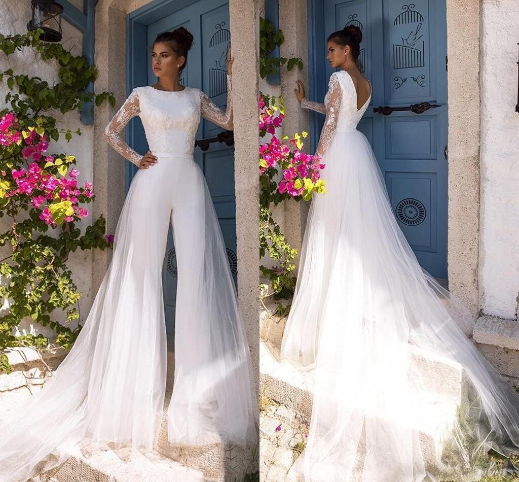 Wedding Dress With Detachable Train - Etsy