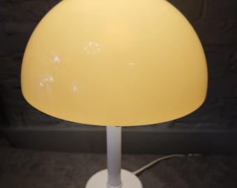 1970年代ヴィンテージのキノコ型テーブルランプ、プラスチック製