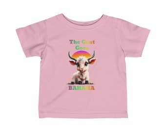 Kleinkindtier: Die Kuh macht Muh-Jersey-T-Shirt