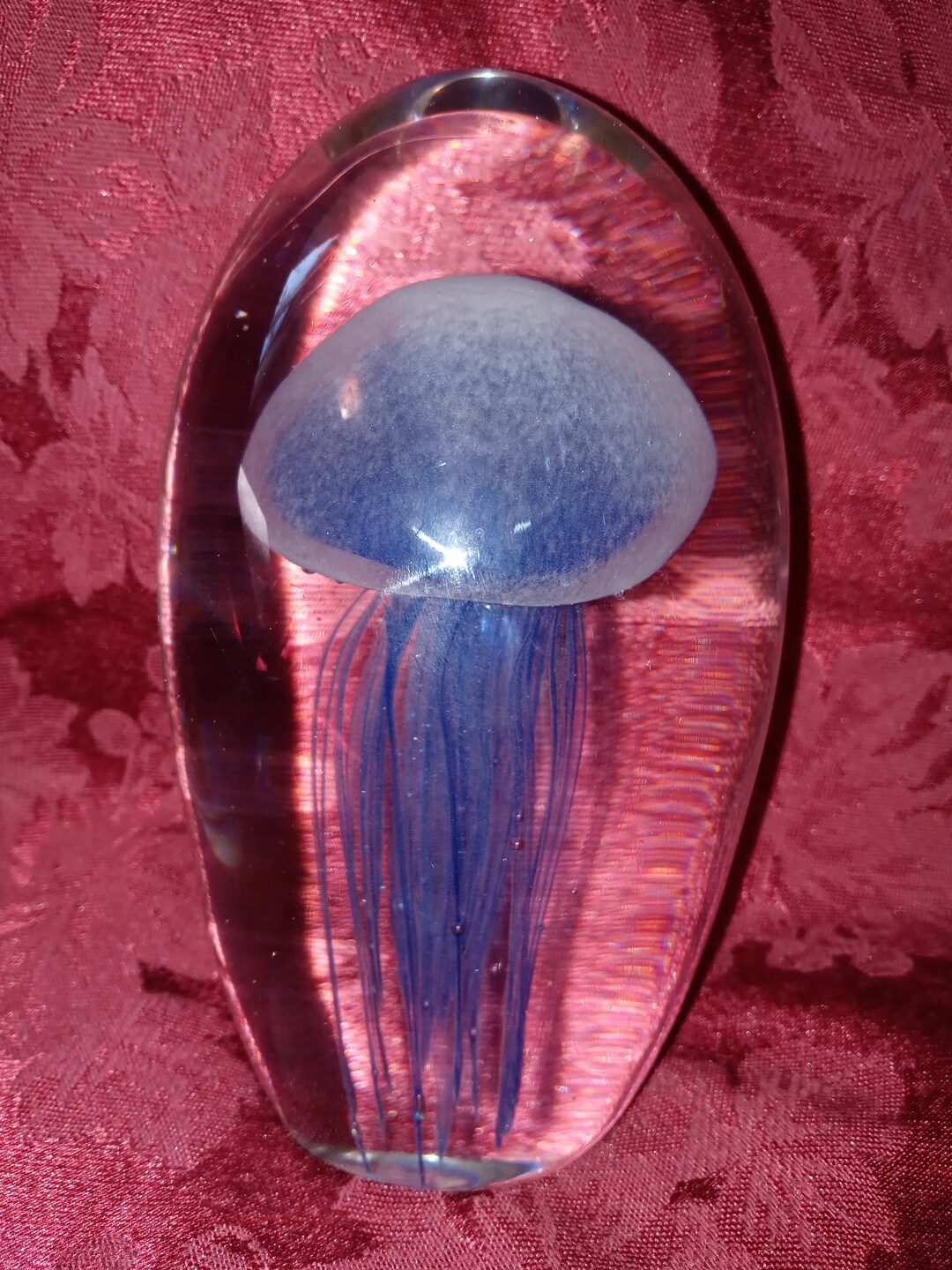Dynasty Gallery Hand Blown Glass Jellyfish Etsy