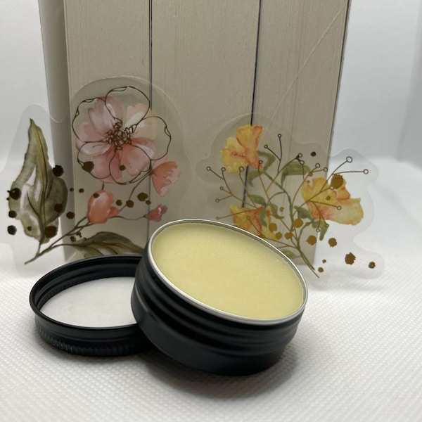 Vintage Bookstore solid perfume, portable balm, solid scent, fragrance,