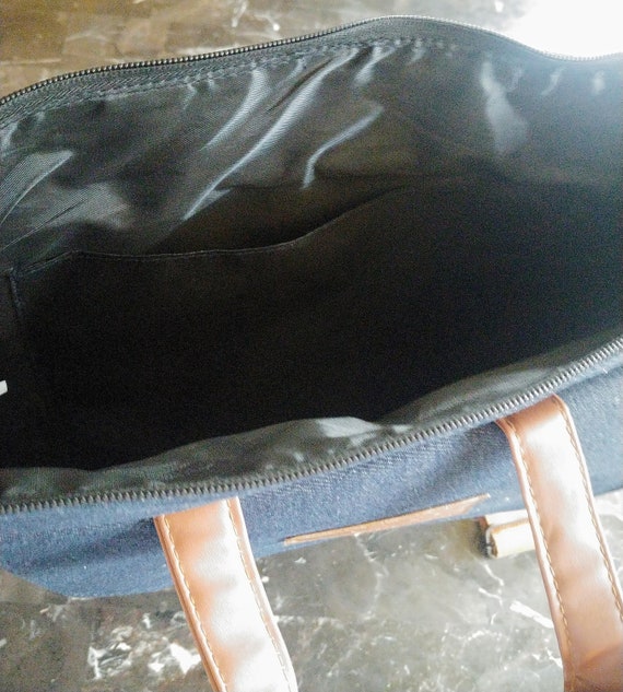 Vintage Guess Los Angeles denim backpack, stylish bag… Gem