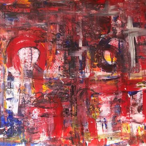 2 Journey 1  - Acrylic Painting on Cartridge Paper