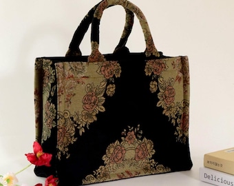 Woven Tapestry Tote