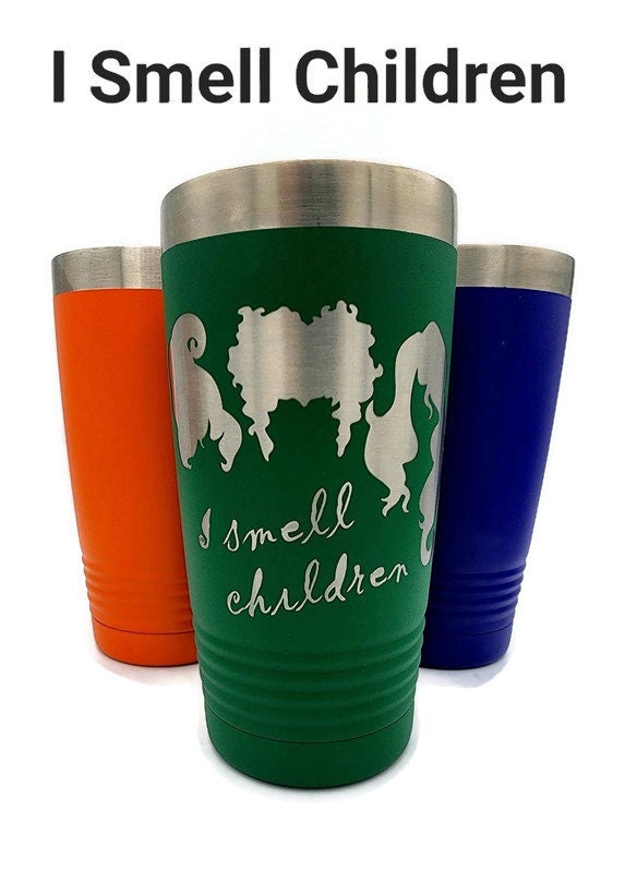 Hocus Pocus, Halloween Insulated Tumbler, Personalized, Custom Engraved, Hot, Holiday Gift