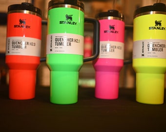 Personalized 40 oz. Stanley, Popular Colors, Insulated Tumbler, Stainless Steel, Popular Colors