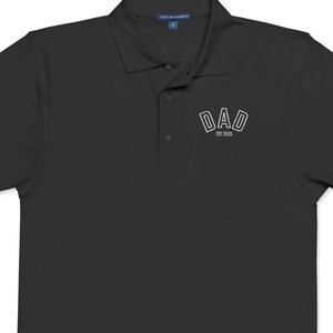 Custom Embroidered Dad Shirt with initials, Stylish Gift for Father Day, Casual Wear, Personalized Gift for First time Dads, gifts for him