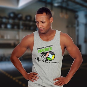 Bar Fights Men&#39;s Tank